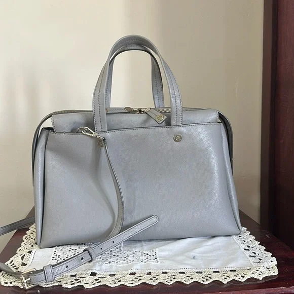 Henri Bendel Satchel Gray - Picture 1 of 11